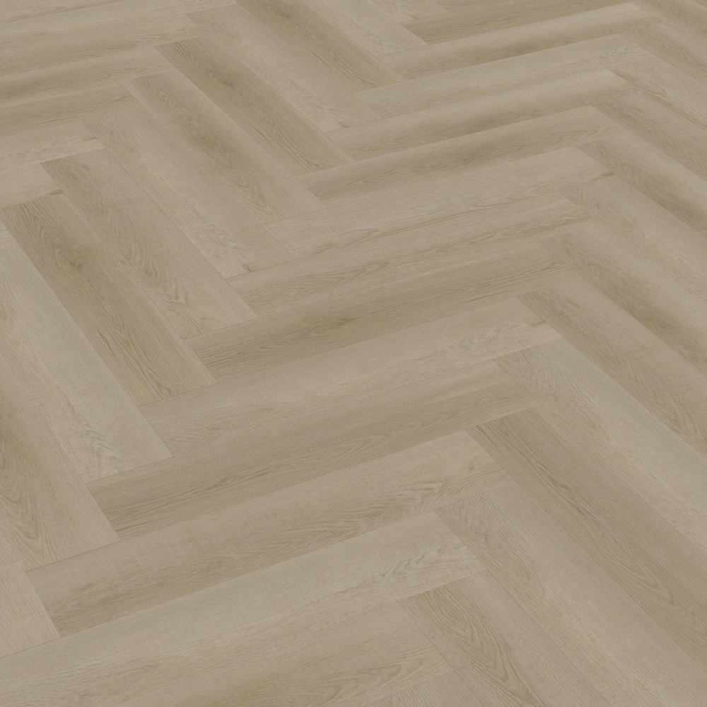 Vinilinės grindys Oneflor Raw Oak light natural herringbone