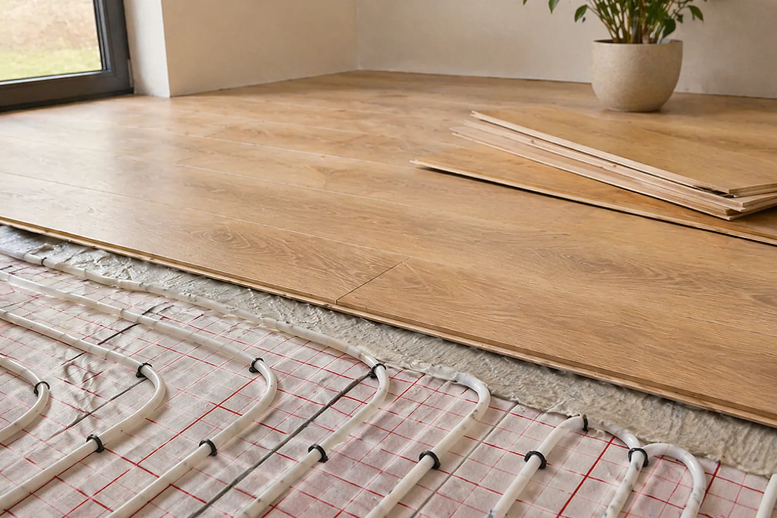 Kokios grindų dangos tinka grindiniam šildymui